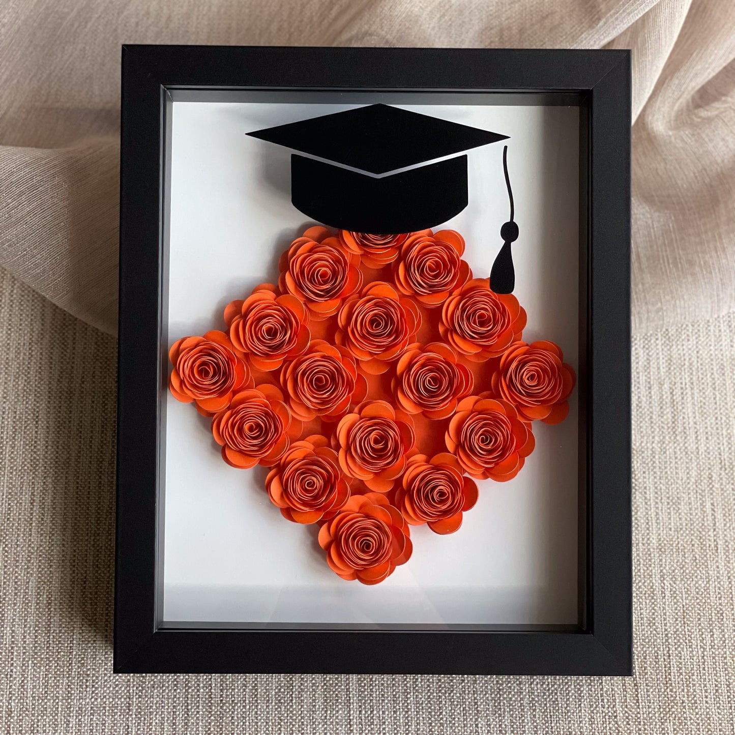 Graduation Cap Shadowbox Frame