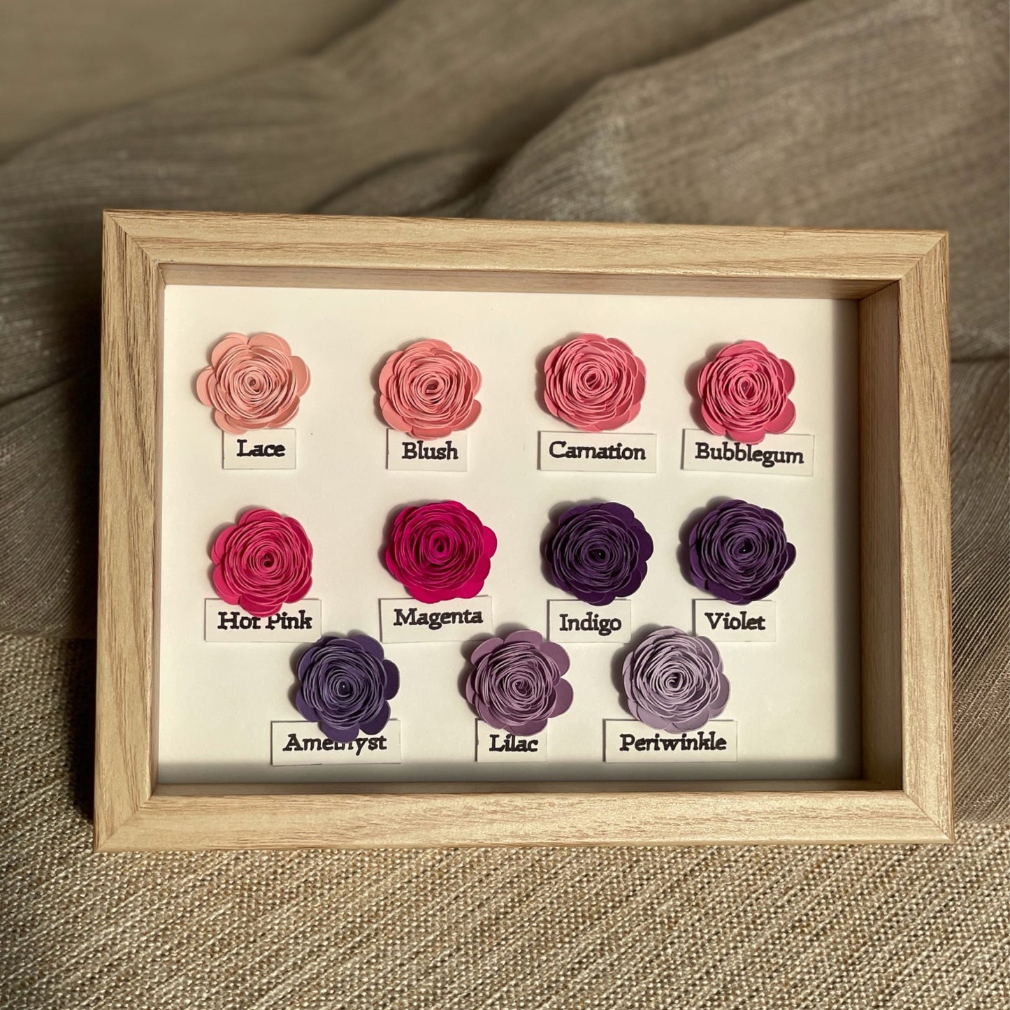 Elephant Shadowbox Frame
