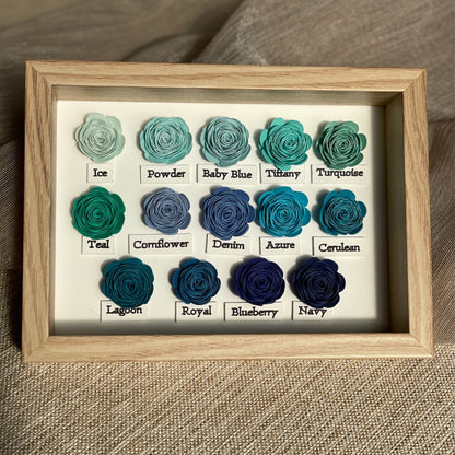 Baby Feet Shadowbox Frame (20x25 cm)