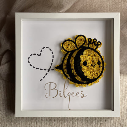 Bee Shadowbox Frame