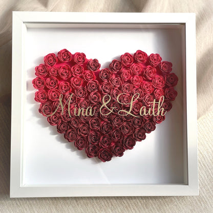 Ombré Heart Shadowbox Frame (10x15 cm)